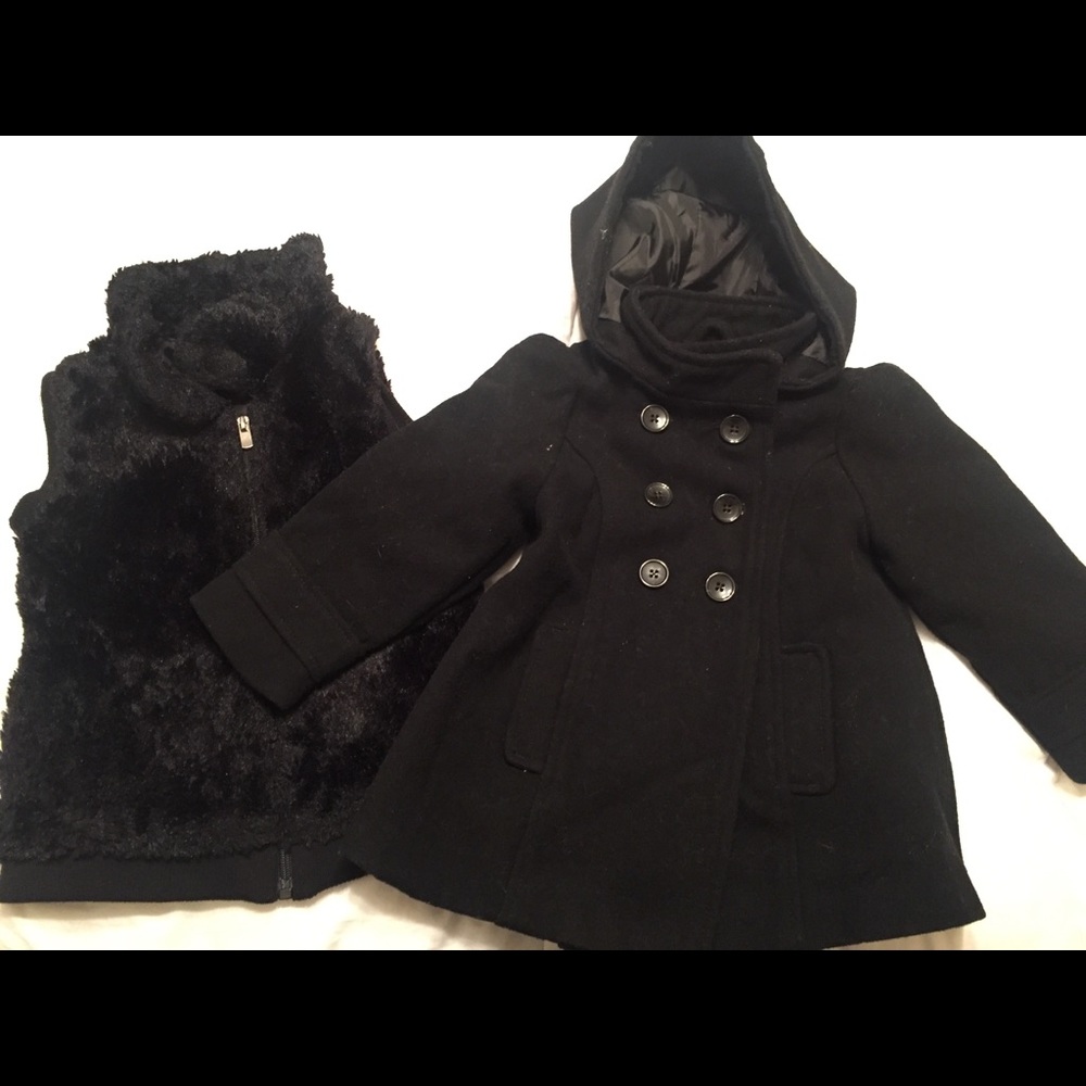 Toddler Girls Peacoat
